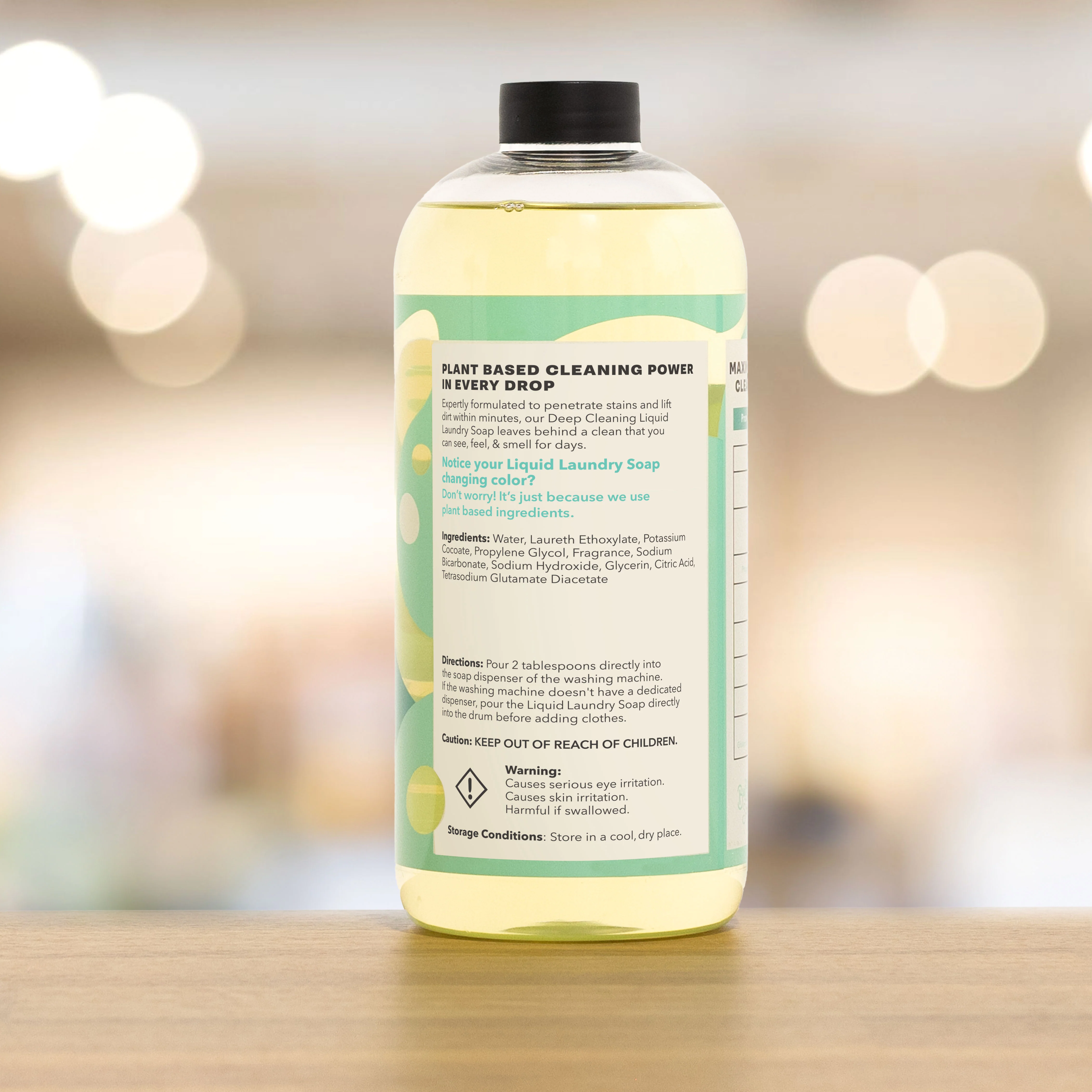 Cobalt Blue Liquid Laundry Soap - Image 2