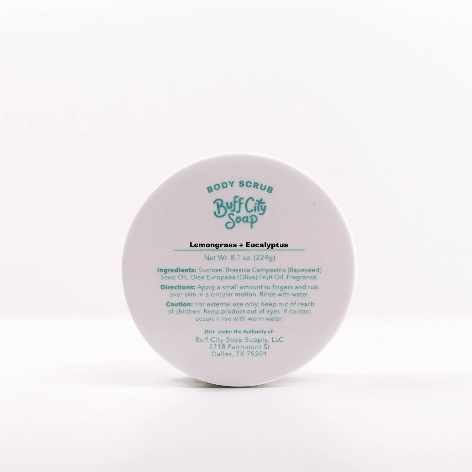 Lemongrass + Eucalyptus Body Scrub - Image 4