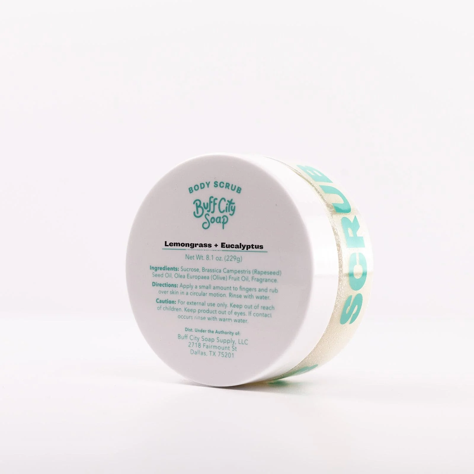 Lemongrass + Eucalyptus Body Scrub - Image 5