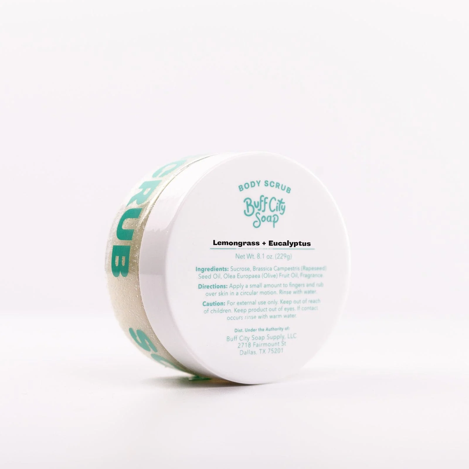 Lemongrass + Eucalyptus Body Scrub - Image 6