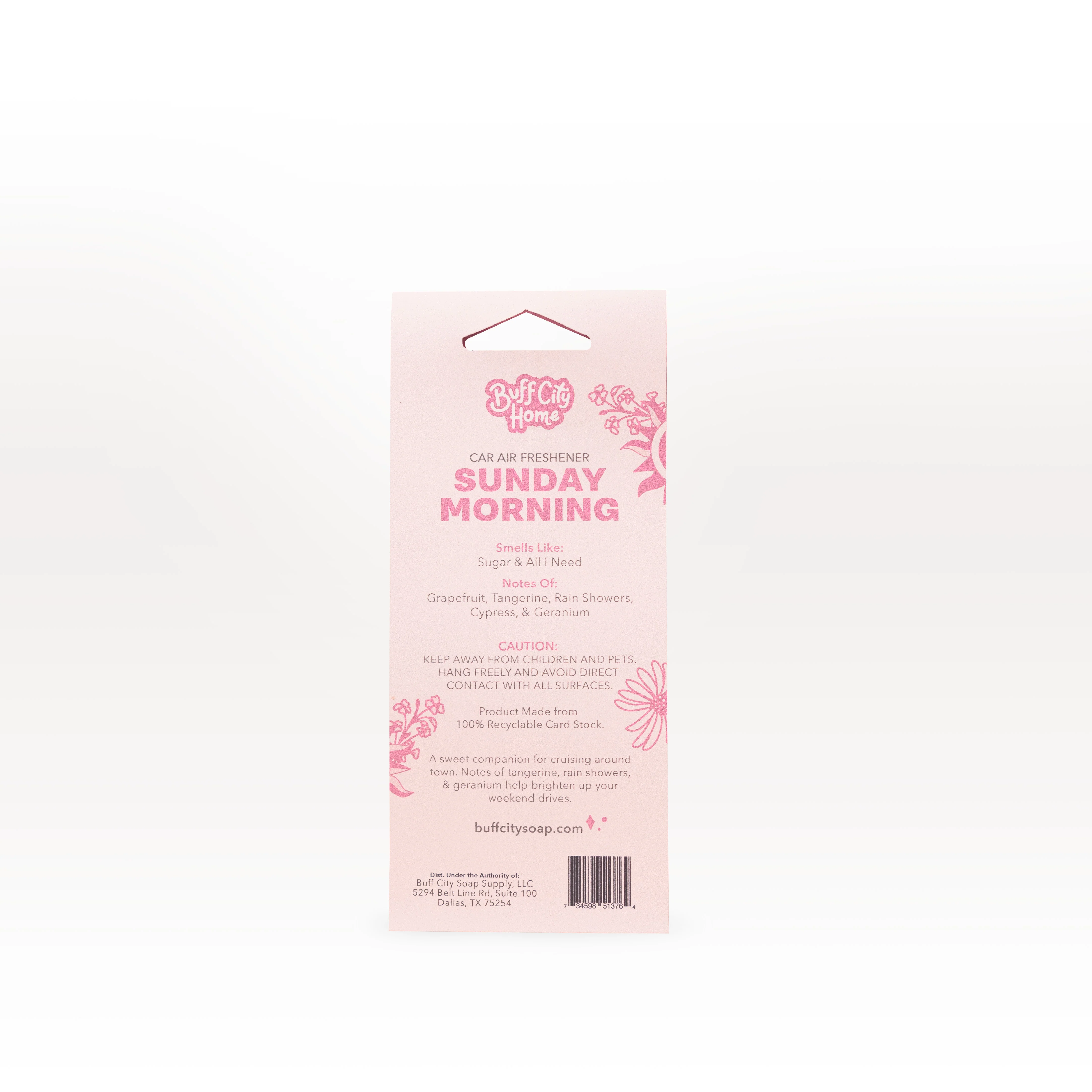 Sunday Morning Car Air Freshener - Image 4